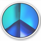 Macro-fotografie, Sticker voor randVredessignatie (Voorkant)