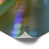 Macro fotografie van het samengestelde oog van een poster (Hoek)