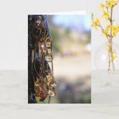 Macro: Kaart voor vloeibare ruitjes met boomsap (Gele Bloem)