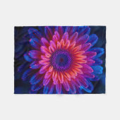 Macro Kristallijn Cascade Fleece Deken (Voorkant (Horizontaal))