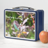 Macro Libelle Fotografie Aangepaste Metalen Lunchb (In situ)