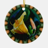 Macro Lily Flower Art Ornament (Voorkant)
