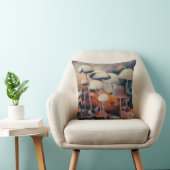 Macro Paddenstoelen Acrylprint Kussen (Stoel)