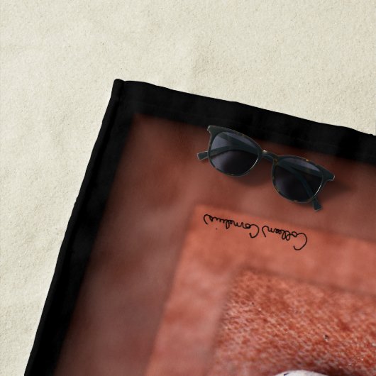 Macro Photograph of Snail on Terracotta Strandlaken (In situ)