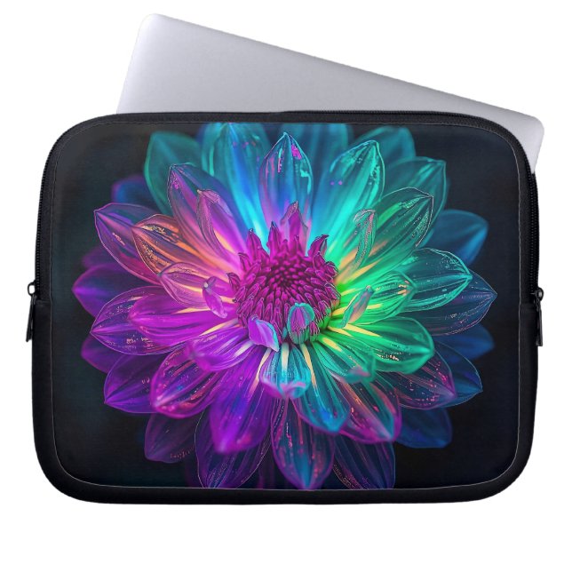 Macro Prism Petals 10 inch Laptop Sleeve (Voorkant)