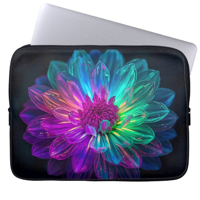 Macro Prism Petals 13 inch Laptop Sleeve (Voorkant)