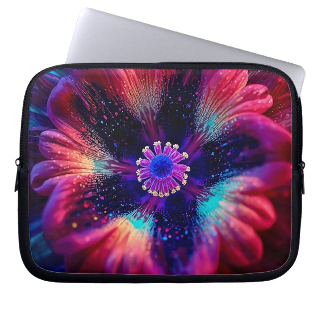 Macro Radiant Riot 10 inch Laptop Sleeve (Voorkant)