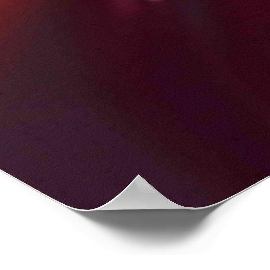 Macro Red-blad Poster (Hoek)