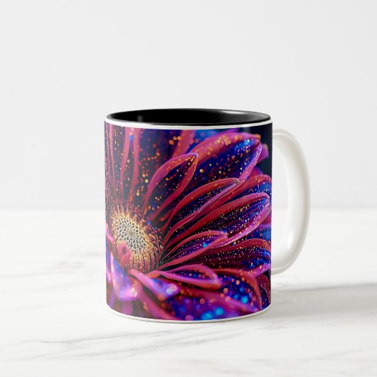 Macro Reverie Dream Tweekleurige Koffiemok (Voorkant rechts)