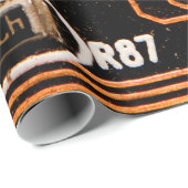 macro-shot van het schakelbord, kabels, condensato cadeaupapier (Rol Hoek)