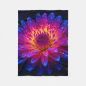 Macro Stellar Burst Fleece Deken (Voorkant)