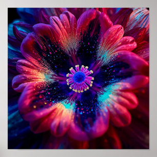 Macro Stralende Rel Poster