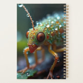 Macro van bosinsecten planner (Achterkant)