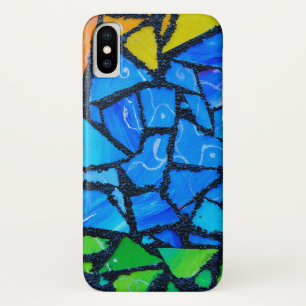 macro van gekleurd glas Case-Mate iPhone case