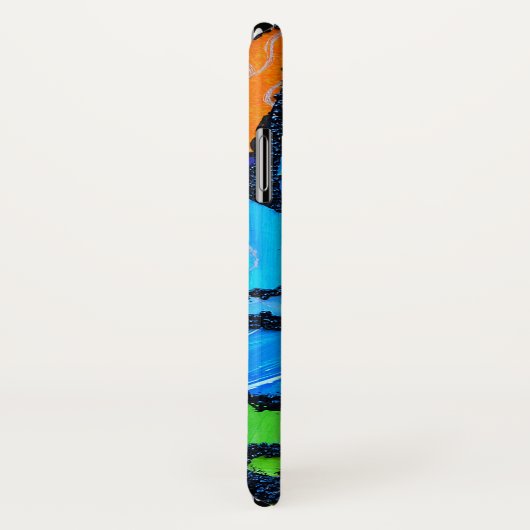 macro van gekleurd glas Case-Mate iPhone case (Achterkant / rechts)