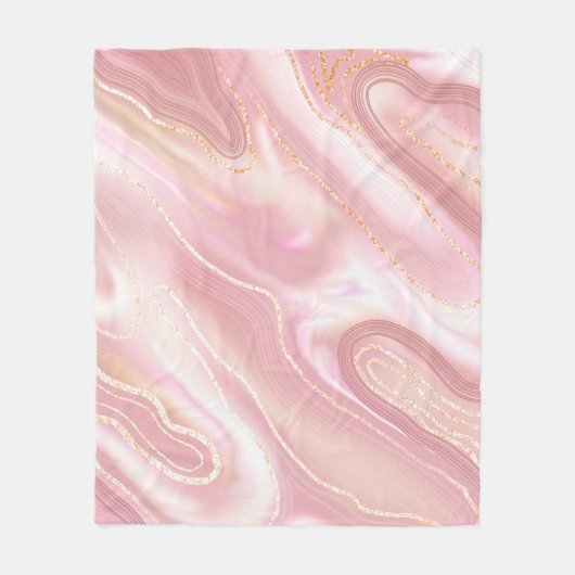 Macro van ingevroren bessen - zoete kersen, closeu fleece deken (Voorkant)