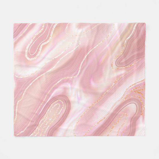 Macro van ingevroren bessen - zoete kersen, closeu fleece deken (Voorkant (Horizontaal))