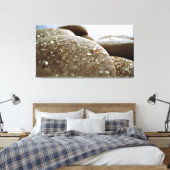 Macro Voedsel Foto Suiker Cookies Canvas Afdruk (Insitu (Slaapkamer))