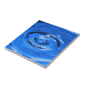 Macro waterdruppel tegeltje (Zijkant)