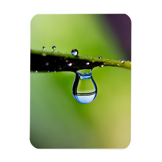 Macro waterdruppels magneet (Verticaal)