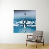 Macro waterdruppels wandkleed (In situ)