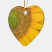 Macro Zonnebloem Center Flower Ornament (Links)