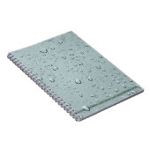Macroafvoer van watervallen notitieboek (Rechterzijde)