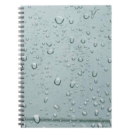 Macroafvoer van watervallen notitieboek (Voorkant)
