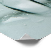 Macroafvoer van watervallen poster (Hoek)