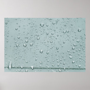 Macroafvoer van watervallen poster