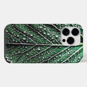 Macrobladillustratie iPhone Hoesje (Achterkant horizontaal)