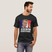 Macrodeemissie! politiek t-shirt (Voorkant volledig)