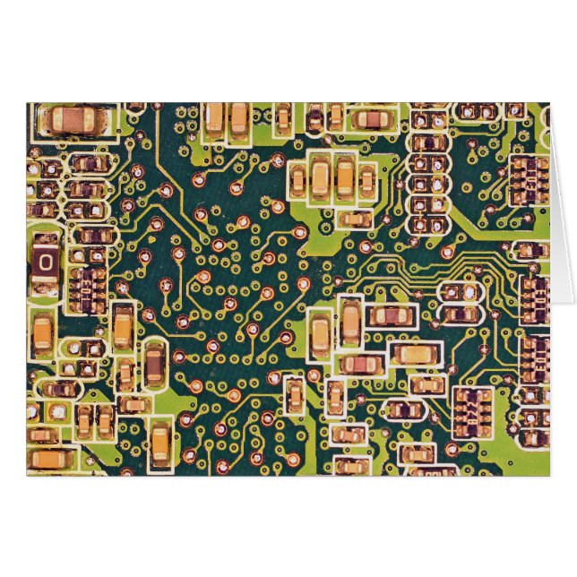 Macrofoto Circuit Board (Voorkant Horizontaal)