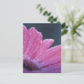 Macrofotobloem Briefkaart (Staand voorkant)