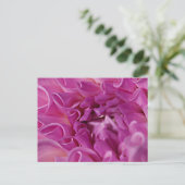 Macrofotobloem Briefkaart (Staand voorkant)