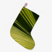 Macrofotografie van groen blad kleine kerstsok (Voorkant (Hangend))
