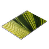 Macrofotografie van groen blad notitieboek (Linkerzijde)