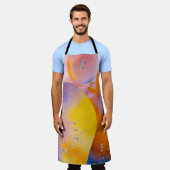 MACROFOTOGRAFIE VAN WATER EN ZONKERE OLIE IN DI SCHORT (Gedragen)