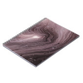 Macrofotografie van water notitieboek (Linkerzijde)