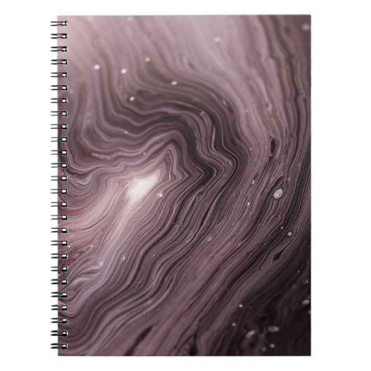 Macrofotografie van water notitieboek (Voorkant)