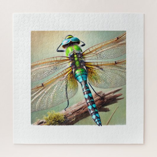 Macromia Dragonfly 200924IREF242 - Watercolor Legpuzzel (Verticaal)