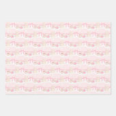 Macron Afternoon Tea Party Patroon Inpakpapier Vel (Voorkant 2)