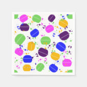 Macron Confetti Napkins Servet (Voorkant)