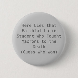 Macron Death Ronde Button 5,7 Cm