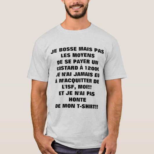 MACRON et son mépris T-shirt (Voorkant)