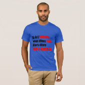 Macron = Europa = Mondialisering - Blauw Man T-shi T-shirt (Voorkant volledig)