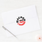 MACRON Hype en Lie MENSONGES RS Ronde Sticker (Envelop)