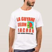 Macron's Guyana T-shirt (Voorkant)