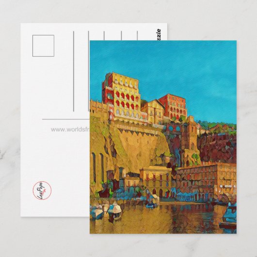 Macroopname cartridge - briefkaart (Voorkant / Achterkant)