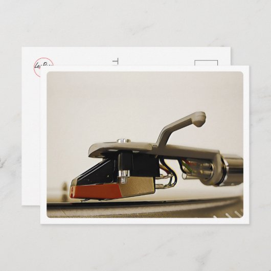 Macroopname cartridge - briefkaart (Voorkant / Achterkant)